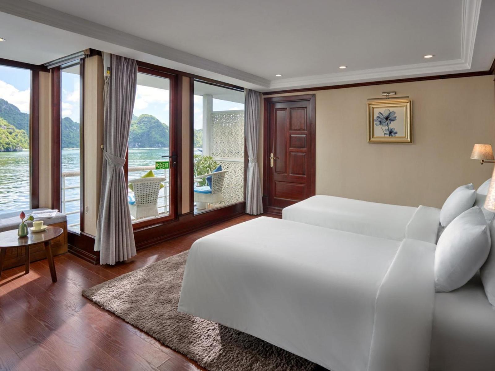 Halong Luxury Cruise Hotel Hạ Long-öböl Kültér fotó