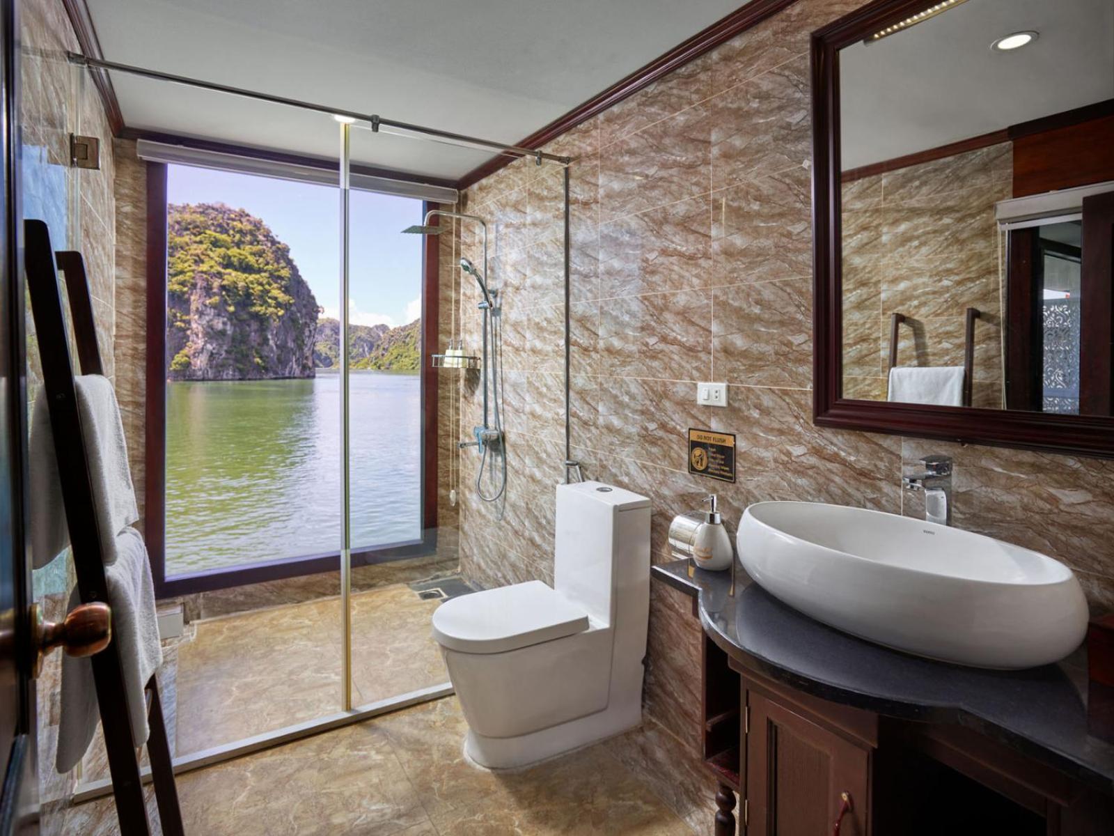 Halong Luxury Cruise Hotel Hạ Long-öböl Kültér fotó