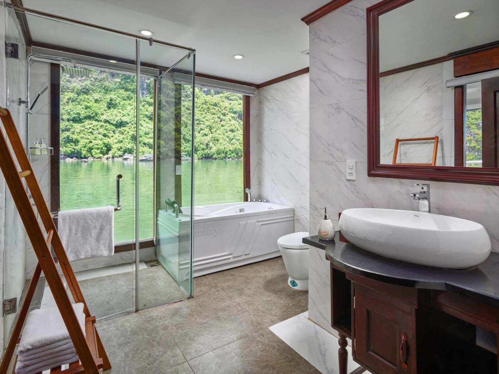 Halong Luxury Cruise Hotel Hạ Long-öböl Kültér fotó