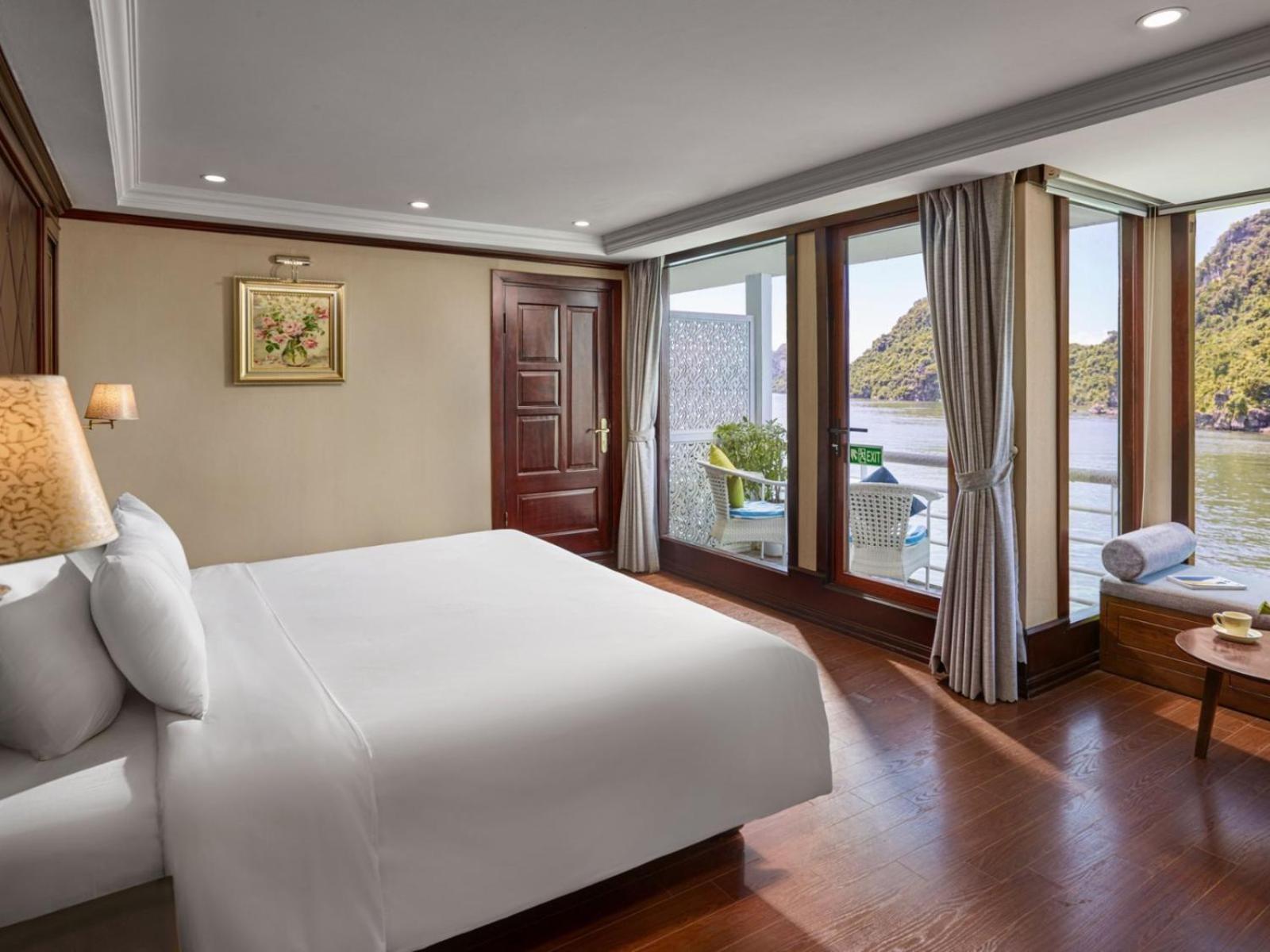Halong Luxury Cruise Hotel Hạ Long-öböl Kültér fotó