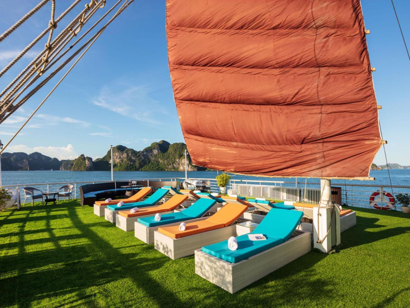 Halong Luxury Cruise Hotel Hạ Long-öböl Kültér fotó