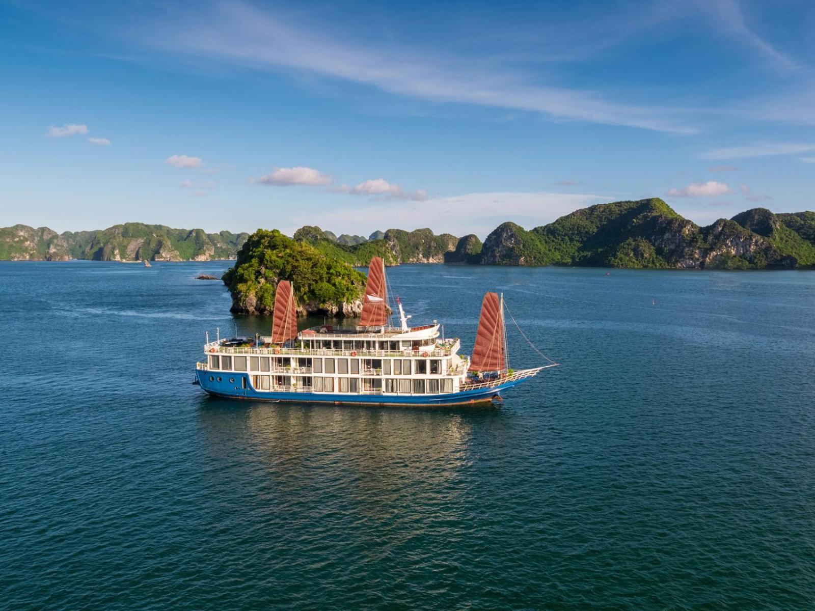 Halong Luxury Cruise Hotel Hạ Long-öböl Kültér fotó