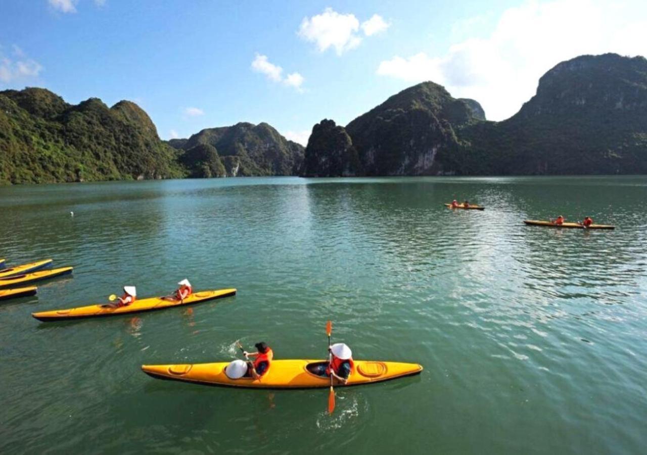Halong Luxury Cruise Hotel Hạ Long-öböl Kültér fotó